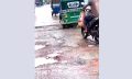 মাইজদী হাসপাতাল সড়কে নিম্নমানের সংস্কারের অভিযোগ
