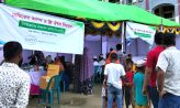 মাইজদীতে ফ্রি মেডিকেল ক্যাম্পে বিনামূল্যে চিকিৎসাসেবা ও ওষুধ বিতরণ