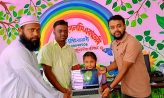 সেনবাগ ইসলামি একাডেমিকে ল্যাপটপ উপহার দিলেন বিএনপি নেতা চান্দন হোসেন রাজু