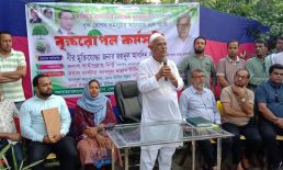 সেনবাগে জাসাসের মাসব্যাপী বৃক্ষরোপণ কর্মসূচির উদ্বোধন