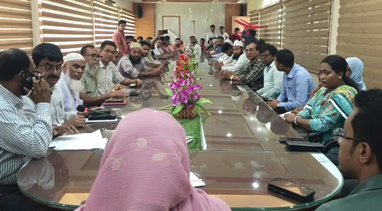 সেনবাগে জুলাই শহীদদের স্মরণে আলোচনা সভা অনুষ্ঠিত