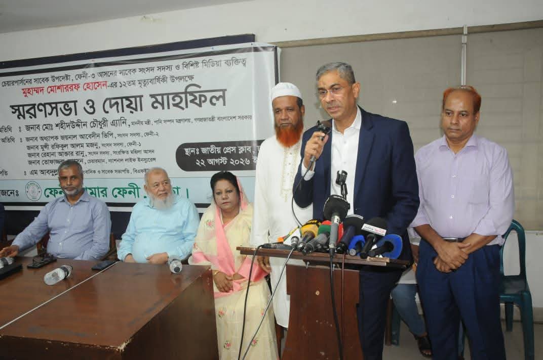 রাজনীতিতে এসে কোনো সুবিধা নেওয়ার চিন্তা ছিল না মোশাররফ হোসেনের : পানিসম্পদ মন্ত্রী