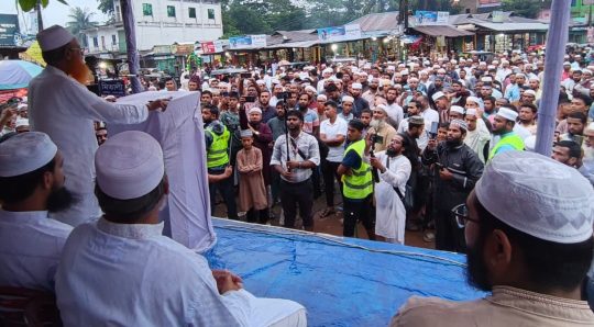 জুলাই গণঅভ্যুত্থানের বর্ষপূর্তিতে সুবর্ণচরে ১১ দলীয় ঐক্যের সমাবেশ