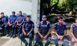 সংঘাতের পর নোবিপ্রবি ক্যাম্পাসে থমথমে নীরবতা, পুলিশের কড়া পাহারা