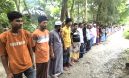 জমি দখলচেষ্টা, ভাঙচুর ও প্রাণনাশের হুমকির অভিযোগে মানববন্ধন
