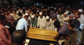 জন্মভূমিতে চিরনিদ্রায় ইতালির রোমে নৃশংস হত্যাকাণ্ডের শিকার কোম্পানীগঞ্জের ৩ জন