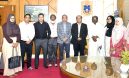 বিদেশে স্কলারশিপপ্রাপ্ত নোবিপ্রবি শিক্ষার্থীদের সঙ্গে উপাচার্যের মতবিনিময়