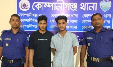 কোম্পানীগঞ্জে গায়ে হলুদের অনুষ্ঠানে যাওয়ার পথে ছাত্রী অপহরণচেষ্টা: প্রধান আসামিসহ গ্রেপ্তার ২