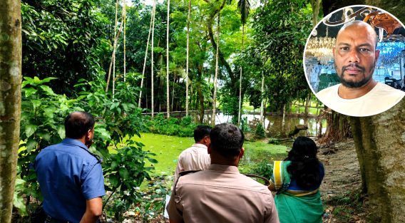 চাটখিলে ড্রেজার দিয়ে বালু উত্তোলনের অপরাধে অর্থদণ্ড প্রদান