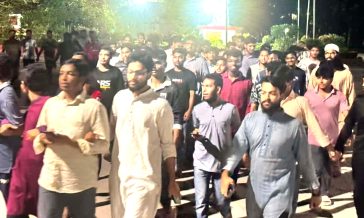 ম্যানেজিং কমিটিকে শিক্ষক নিয়োগের ক্ষমতা দেওয়ার সিদ্ধান্তের প্রতিবাদে নোবিপ্রবিতে বিক্ষোভ