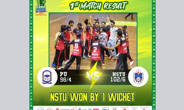 অভিষেকেই বাজিমাত নোবিপ্রবির, প্রাইম ইউনিভার্সিটিকে হারিয়ে শুভসূচনা