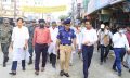 হাসপাতাল রোডে যৌথ উচ্ছেদ অভিযান, অপসারণ করা হলো অবৈধ স্থাপনা