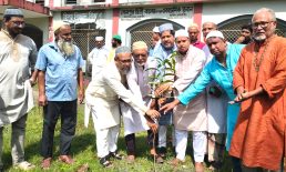 সোনাপুর কলেজ ক্যাম্পাসে জুমার মসজিদ উদ্বোধন ও বৃক্ষরোপণ