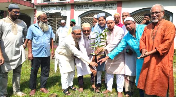 সোনাপুর কলেজ ক্যাম্পাসে জুমার মসজিদ উদ্বোধন ও বৃক্ষরোপণ