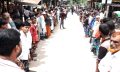 বাংলাবাজারে নিরব হত্যার বিচার ও ফাঁসির দাবিতে বাবা-মায়ের মানববন্ধন