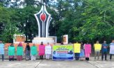 নিরাপদ ক্যাম্পাস ও সম্মানজনক পরিবেশের দাবিতে নোবিপ্রবিতে মানববন্ধন