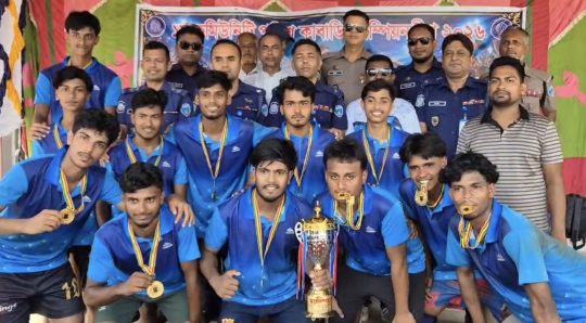 বেগমগঞ্জে প্রথম কমিউনিটি পুলিশ কাবাডি চ্যাম্পিয়নশিপ অনুষ্ঠিত