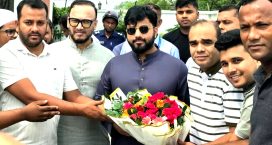 কোম্পানীগঞ্জে প্রতিমন্ত্রী ইশরাকের সফর, নেতাকর্মীদের সঙ্গে মতবিনিময়