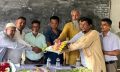 চাটখিলে ফাওড়া উচ্চ বিদ্যালয়ের এডহক কমিটির সভাপতি রিয়াজ উদ্দিনকে সংবর্ধনা