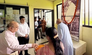 জয়াগে মহাত্মা গান্ধীর ১৫৭তম জন্মবার্ষিকী ও আন্তর্জাতিক অহিংসা দিবস পালিত