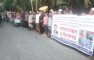 ইসলামগঞ্জে প্রতিবন্ধী যুবককে পিটিয়ে হত্যা: লাশ সামনে রেখে মানববন্ধন