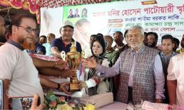 গোপালপুরে মনির হোসেন পাটোয়ারী স্মৃতি ফুটবল টুর্নামেন্টের ফাইনাল অনুষ্ঠিত