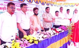 সুবর্ণচরে কৃতি শিক্ষার্থীদের মাঝে শিক্ষাবৃত্তি প্রদান ও গাছের চারা বিতরণ