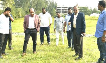 নোবিপ্রবির ক্রীড়া ও ক্যাফেটেরিয়া সুবিধা এবং ময়না দ্বীপ পরিদর্শন করলেন উপাচার্য